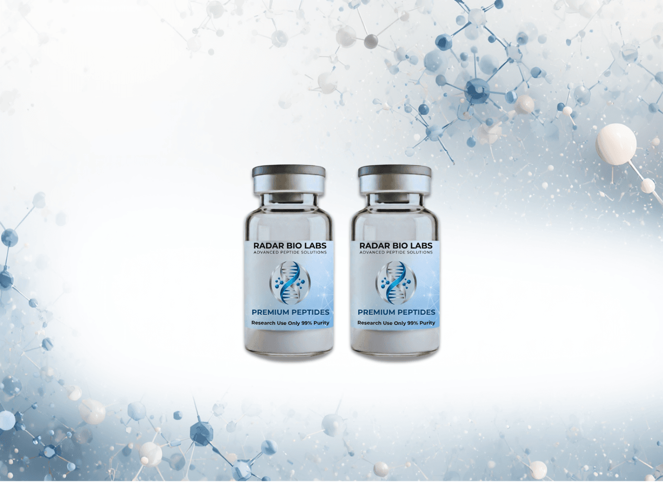 2 PACK OF PEPTIDE VIALS